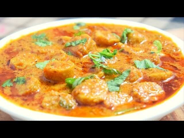 Besan Palak Gatta Sabzi